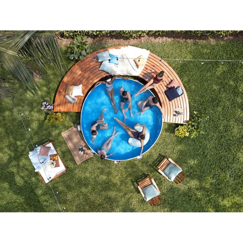 Piscine acier ronde Bestway Stock Tank TANX 305 x 61 cm gris galvanisé - miniature 3