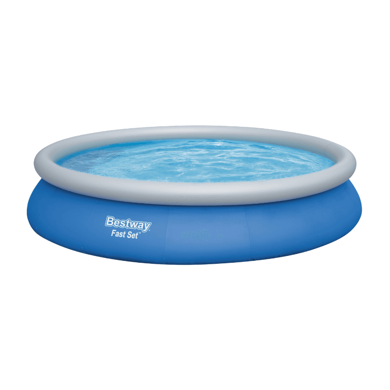 Piscine gonflable ronde Bestway Fast Set 457 × 84 cm bleu