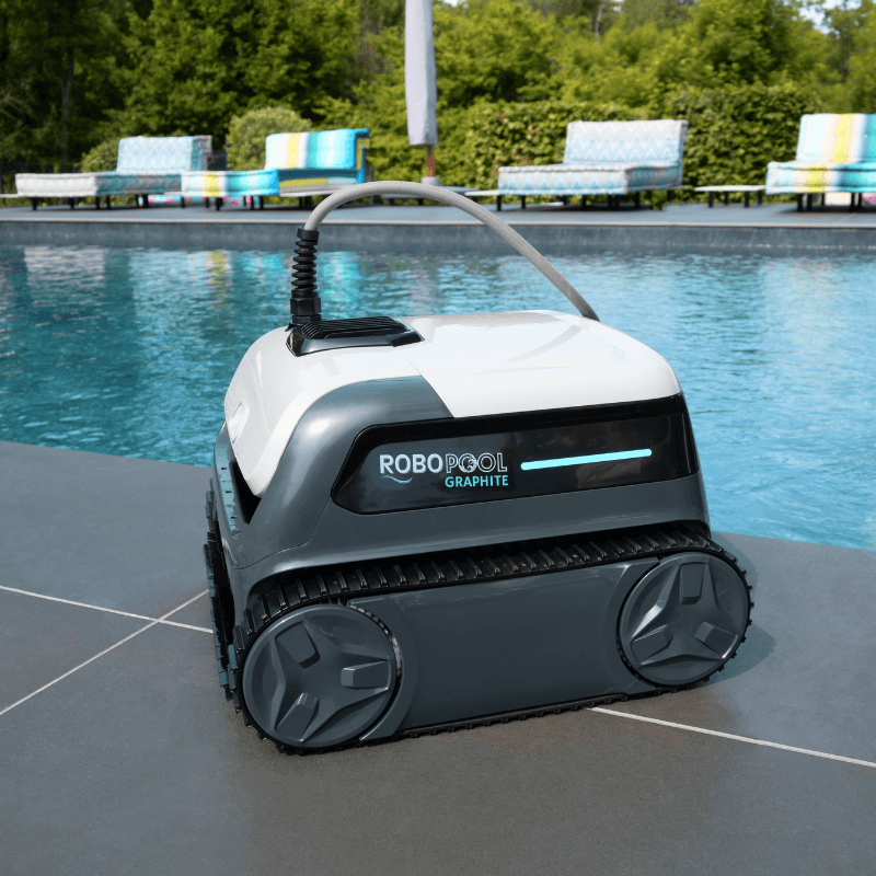 Robot piscine Graphite nettoyage fond et parois 32 m² max - miniature 2