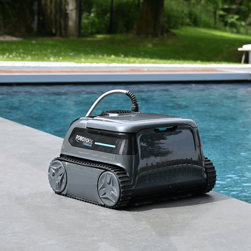 Robot piscine Titanium nettoyage fond et parois 50 m² max - miniature 2
