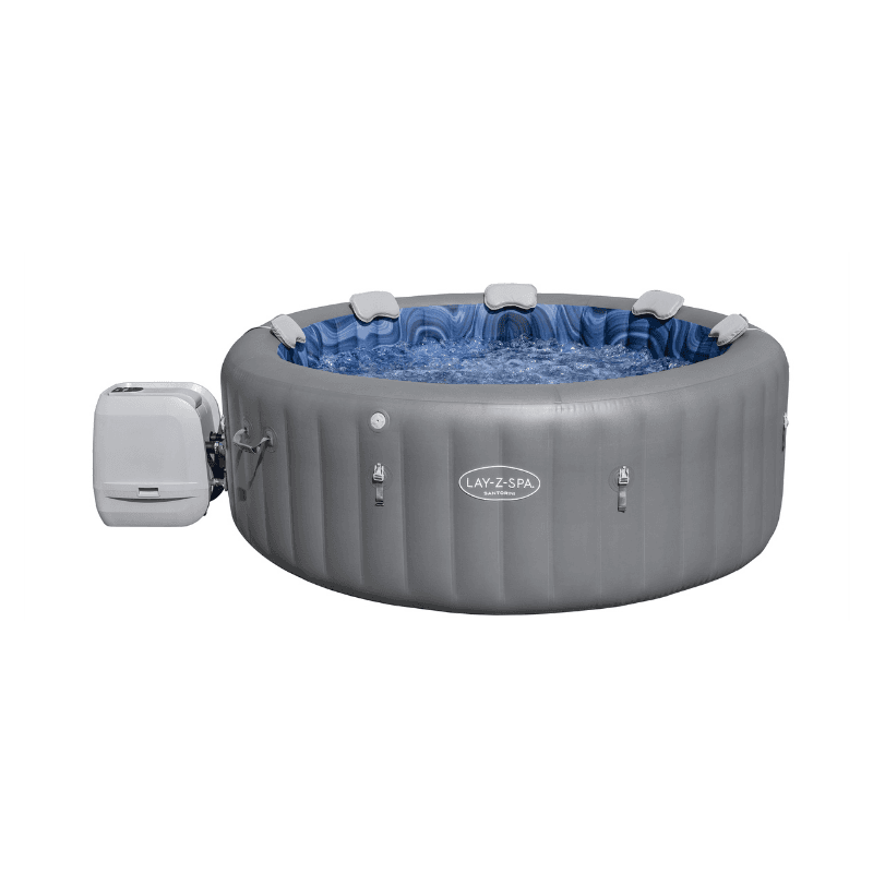 Spa gonflable rond Lay-Z-Spa Santorini HydroJet Pro 5-7 personnes