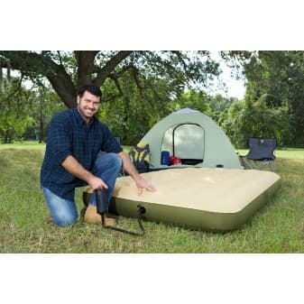 Matelas gonflable camping 2 places pavillo fortech 203 × 152 × 25 cm - miniature 5