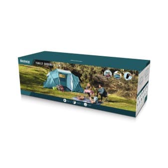 Tente de camping 4 places family ground 4 Bestway 460 × 230 × 185 cm