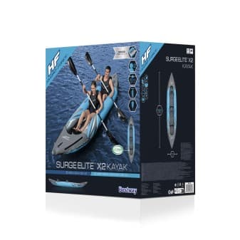 Kayak gonflable hydro force surge Elite 382 × 94 × 42 cm 2 personnes - miniature 2