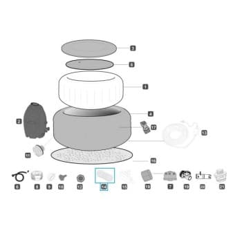 Telecommande pour led Lay-Z-Spa paris et Hollywood - miniature 3