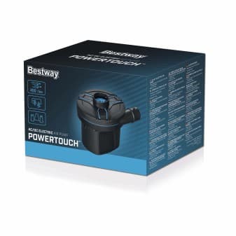 Pompe a air électrique prise 220 v et allume cigare powertouch - miniature 2