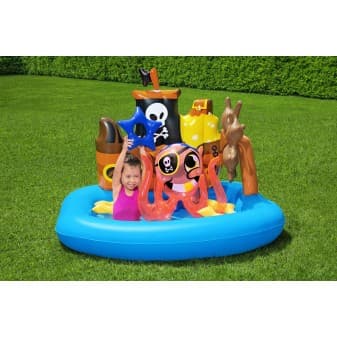 Aire de jeux pataugeoire bateau teuf teuf 140 × 130 × 104 cm - miniature 2