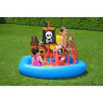 Aire de jeux pataugeoire bateau teuf teuf 140 × 130 × 104 cm - miniature 3