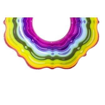 Bouee gonflable rainbow ribbon
