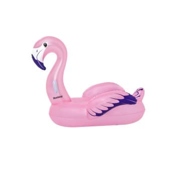 Bouee flamant rose xxl a chevaucher - miniature 3