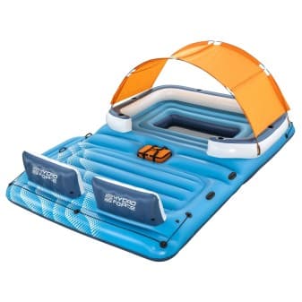 Ile gonflable 6 personnes lac ou riviere tropical breeze 373 cm