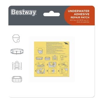 Lot de 10 rustines de reparation adhesives etanches
