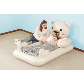 Lit gonflable enfant nounours up in over 188 × 102 × 89 cm