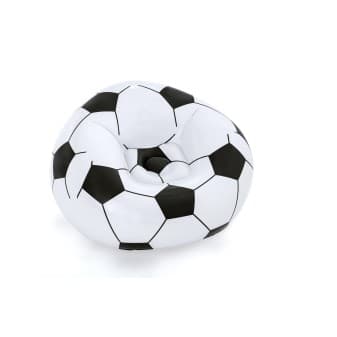 Fauteuil pouf gonflable ballon de foot pour enfant - miniature 3