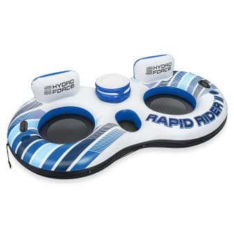Bouee de riviere 2 places rapid rider 240 cm