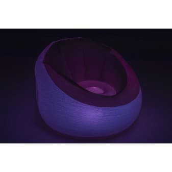 Bestway fauteuil gonflable a led inflate a chair 102 × 97 × 71 cm