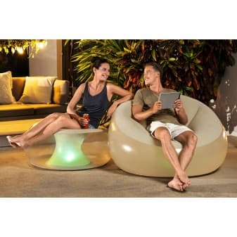 Bestway fauteuil gonflable a led inflate a chair 102 × 97 × 71 cm - miniature 4