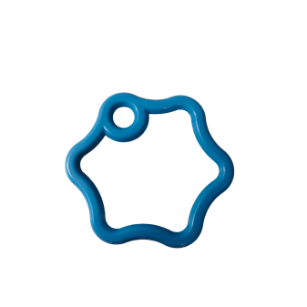 Frisbee poignee flottante bleue 12702 Bestway