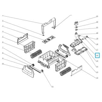 Clean o2 bouchon moteur pour robot 18265 Bestway