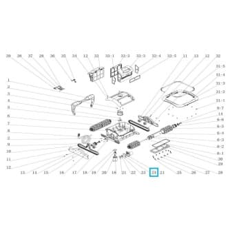 Raptor 5mm mousse pour robot 58481 Bestway - miniature 2