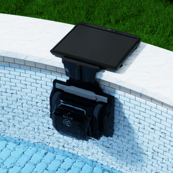 Robot piscine aqualys energie solaire 300m2 - miniature 4