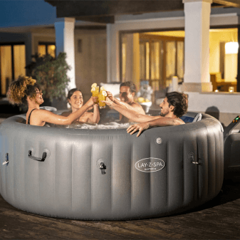 Spa gonflable rond lay z spa Santorini hydrojet Pro 5 7 personnes Bestway - miniature 5