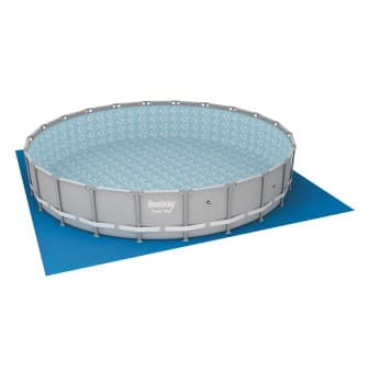 Piscine hors-sol tubulaire ronde Bestway Power Steel 671x132 gris clair - miniature 5