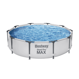 Piscine hors-sol tubulaire ronde Bestway Steel Pro 305x66 bleu - miniature 4