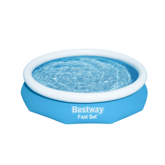 Piscine gonflable ronde Bestway Fast Set 244x61 décor prairie - miniature 5