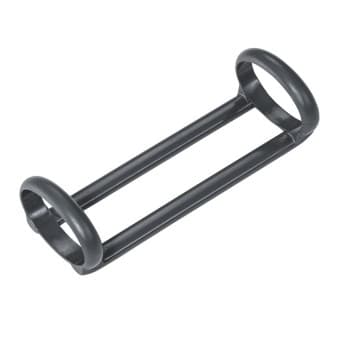 Anneau ovale en plastique pour pied vertical de 41 × 26 cm mm