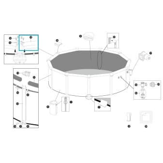 Plateforme superieure pour piscine hydrium 549 m × 132 m - miniature 2