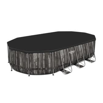 Bâche 4 saisons pour piscine Power Steel ovale 549 × 274 × 122 cm - miniature 3