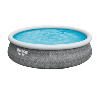 Liner pour piscine autoportee Fast Set Bestway aspect rotin 396 × 84 cm - miniature 2