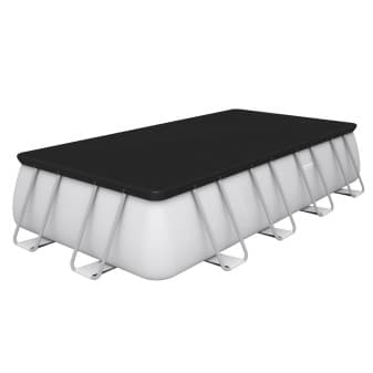 Bâche pour piscine Power Steel Bestway 549 × 274 × 122 cm noire rectangle - miniature 3