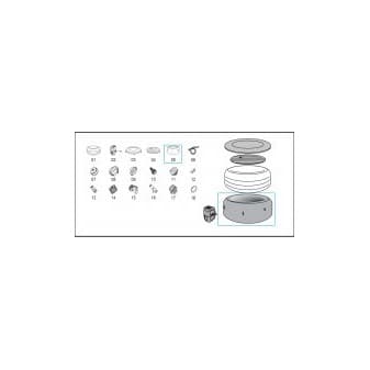 Couverture en similicuir pour Lay-Z-Spa vegas AirJet Bestway 196 × 61 cm - miniature 2