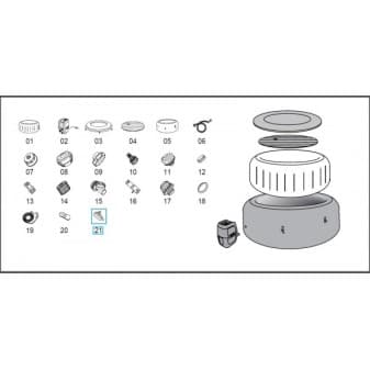 Transformateur pour ruban led de lay z spa Bestway europe - miniature 5