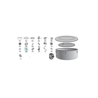 Adaptateur de gonflage pour lay z spa dropstitch a partir de 2021 - miniature 2