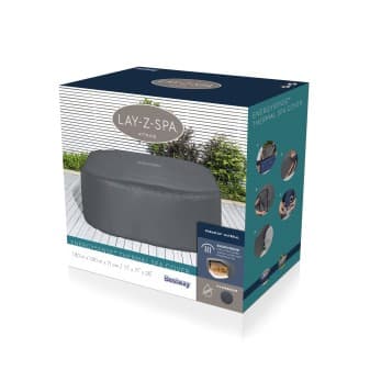 Couverture thermique energysense spa carré 180x180x71cm bestway - miniature 4