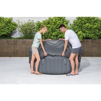 Couverture thermique energysense spa rond 216x80cm bestway - miniature 2