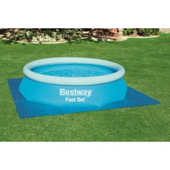 Tapis de sol carré pour piscine hors-sol et spa gonflable de 335 cm - miniature 5