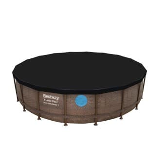 Bâche 4 saisons 555 cm pour piscine hors-sol ronde diametre 549 cm 58039 - miniature 3