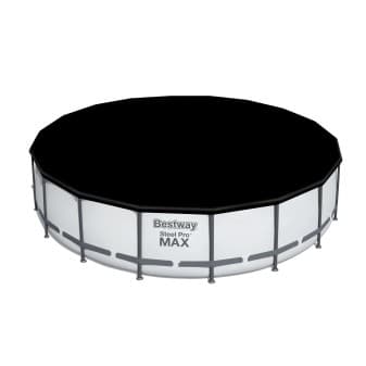 Bâche 4 saisons 555 cm pour piscine hors-sol ronde diametre 549 cm 58039 - miniature 5