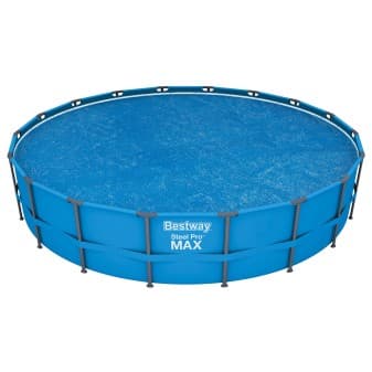 Bâche solaire diametre 527 cm pour piscine hors-sol ronde 549 cm 58173