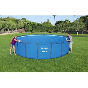 Bâche solaire diametre 527 cm pour piscine hors-sol ronde 549 cm 58173 - miniature 2