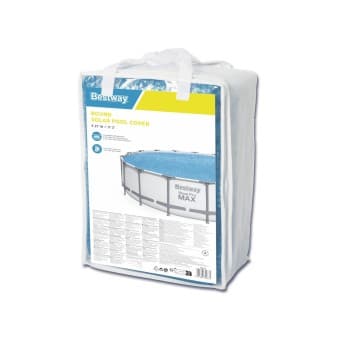 Bâche a bulles ronde pour piscine hors-sol diametre 549 cm - miniature 2