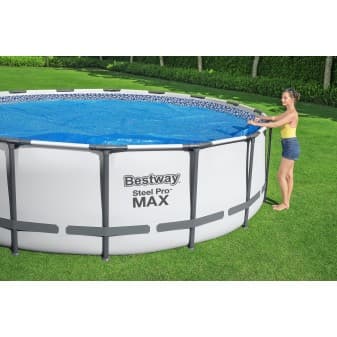 Bâche a bulles ronde pour piscine hors-sol diametre 549 cm - miniature 4