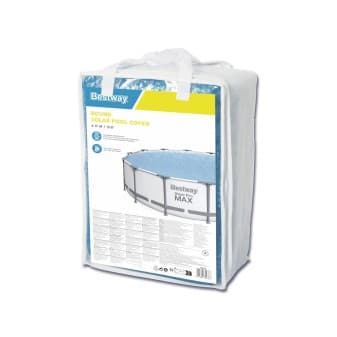 Bâche solaire ronde 417 cm piscine hors-sol diametre 427 a 457 cm