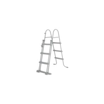 Echelle de securite 2 × 3 cm marches pour piscine hauteur 107 cm 58330