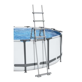 Echelle de securite 2 × 4 cm marches pour piscine hauteur 122 cm 58331 - miniature 3