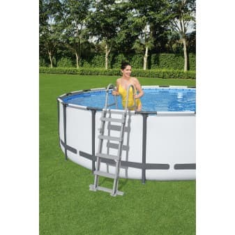 Echelle de securite 2 × 4 cm marches pour piscine hauteur 122 cm 58331 - miniature 5